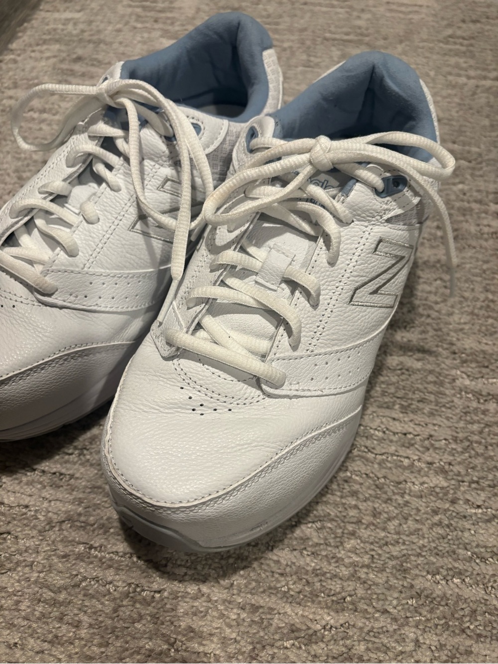 New balance White Kids Athletic Lace-Up Shoes 8.5 - Picture 7 of 7